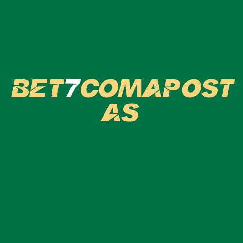 Logo da BET7COMAPOSTAS