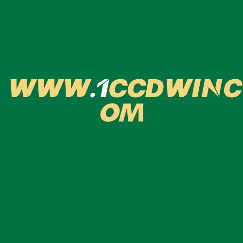 Logo da WWW.1CCDWINCOM